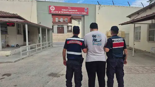 Bozüyük'te uzun süredir aranan hükümlü jandarma operasyonuyla yakayı ele verdi