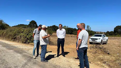 Çan'da köy yollarının çehresi değişiyor: Kaymakam Şimşek'ten yerinde denetim