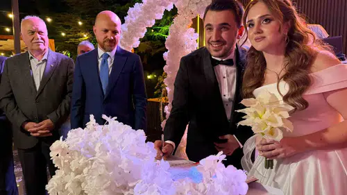 Nikah şahidi Bilal Erdoğan'dan genç çifte üç çocuk tavsiyesi: 'Birer Selahattin Eyyubi olsunlar'