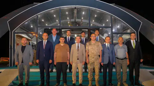 Bayburt'ta veda gecesi: Jandarma Komutanı Aslan'a yeni görevi öncesi teşekkür
