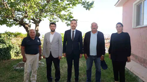 Kıbrıs gazisi Sabit Çınar’a Karakaya köyünde vefa ziyareti