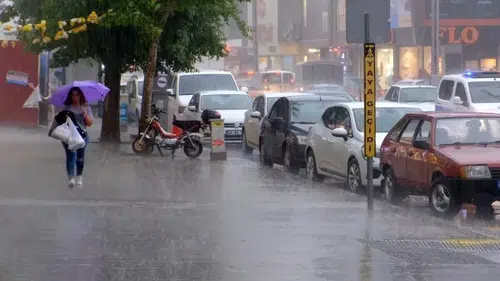 Erzincan ve Bayburt için meteorolojik uyarı: Gök gürültülü sağanak kapıda