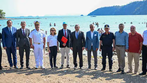 Phaselis Antik Kenti'nde deniz kirliliğine karşı 575 metrelik bariyer dönemi
