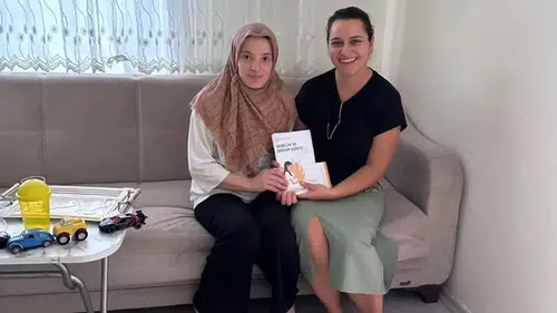 Boyabat'ta anne adaylarına evde sağlık desteği: Gebelik süreci yakından takip ediliyor