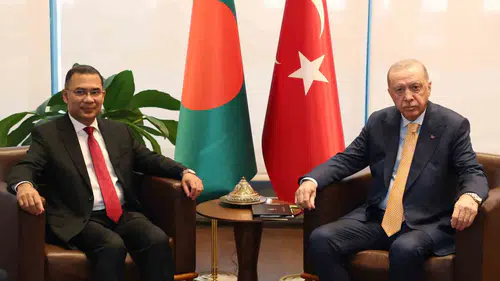 Erdoğan'ın New York mesaisinde Bangladeş gündemi: Başbakan Rahman ile kritik görüşme