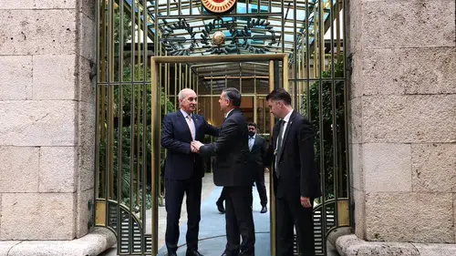 Bakan Çiftçi'den Meclis'te Güvenlik ve Huzur Mesaisi