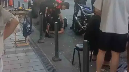 Sarıyer'de plakasız motosikletli kovalamacası: Bir polis memuru yaralandı