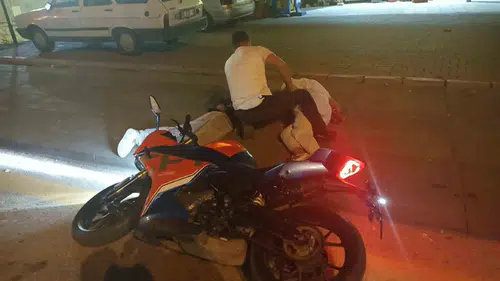 Keçiören'de motosiklet hırsızlığı kamerada: Kaçışları Altındağ'da bitti