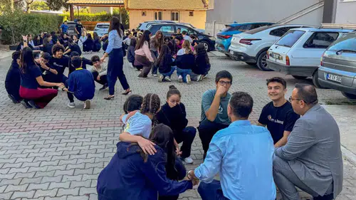 TOBB Fen Lisesi'nde ilk ders heyecanı: 9. sınıflar okul hayatına adım attı