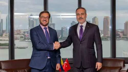 Hakan Fidan New York'ta Venezuela diplomasisi için masaya oturdu