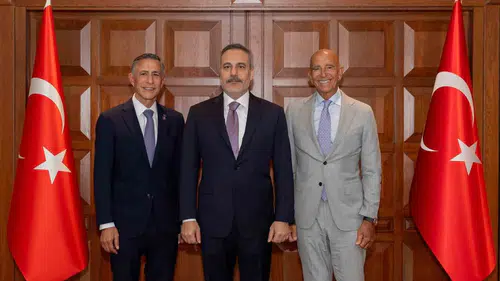 Dışişleri Bakanlığında kritik mesai: Bakan Fidan ABD heyetiyle bir araya geldi