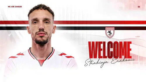 Samsunspor savunma hattını Sırp milli yıldız Strahinja Erakovic ile güçlendirdi