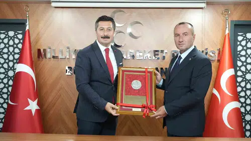 Yenişehir Belediye Başkanı Özel'den MHP Bursa İl Başkanlığına Stratejik Ziyaret