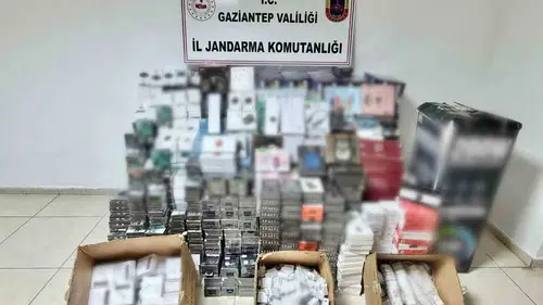 Gaziantep'te kaçak elektronik operasyonu: Milyonluk vurgun engellendi