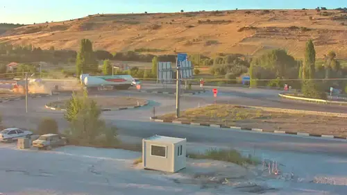 Isparta'da kavşak kazası: LNG tankeri ile kamyon çarpıştı
