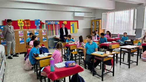 Bozdoğan Kaymakamı Sözen’den Haydere’de eğitim mesaisi