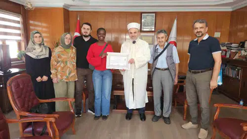 Kenyalı Sheila’nın Samsun’da başlayan yeni hayatı: İhtida töreniyle Sıla ismini aldı