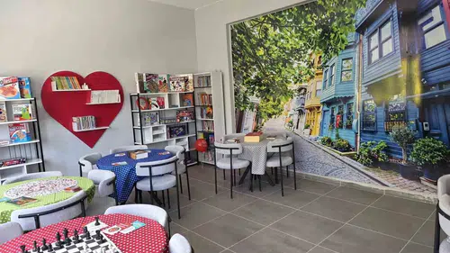 Kangal Alacahan'da eğitim seferberliği: Öğrencilere yeni kütüphane ve zekâ oyunları sınıfı