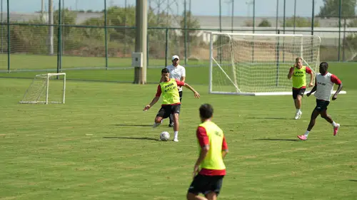 Burak Yılmaz yönetimindeki Çorum FK Antalya kampında vites yükseltti