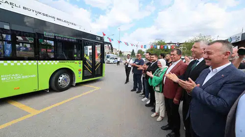 Kocaeli'de ulaşımda havuz dönemi: 129 araçlık karmaşaya 95 araçlık düzen