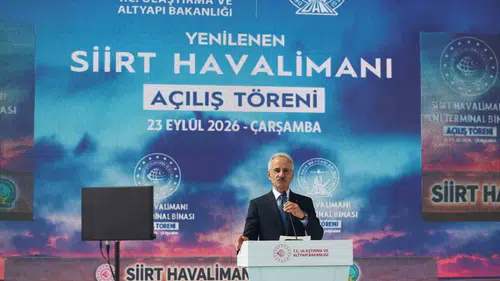 Siirt Havalimanı yenilenen yüzüyle kapasitesini 2,5 katına çıkardı