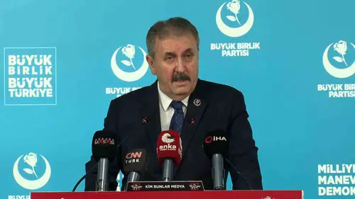 Mustafa Destici'den Terörle Mücadele Vurgusu: Devletimiz Kökünü Kazıyacak