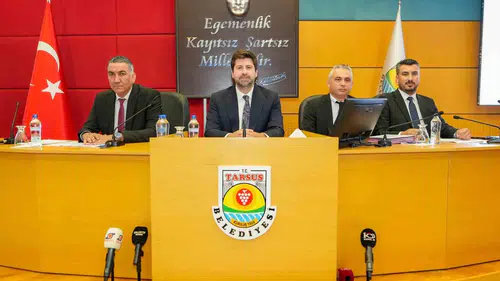 Tarsus Belediye Meclisi'nden tarımsal destek ve sosyal hizmet kararları