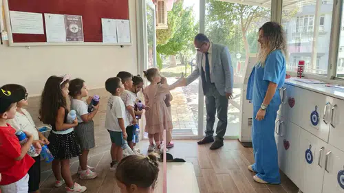 Kuşadası'nda okul öncesi eğitime yerinde denetim ve destek ziyareti