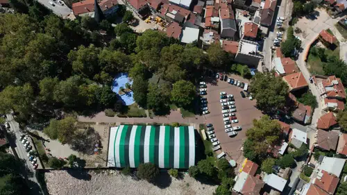 Pınarbaşı'nda 600 yıllık mesire alanının çehresi polis eviyle değişti