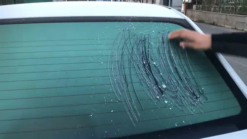 Kars'ta Eylül şoku: Termometreler sıfırın altına düştü, araçlar buz tuttu