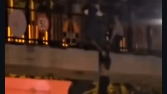 Eskişehir’de üst geçitte intihar girişimi