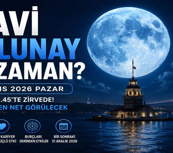 Mavi Dolunay Ne Zaman? 2026 Mavi Dolunay Etkileri Ne?