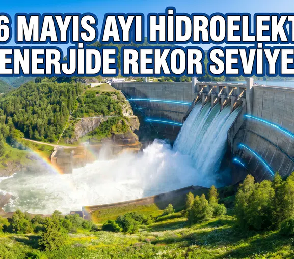 2026 Mayıs Ayı Hidroelektrik Enerjide Rekor Seviye