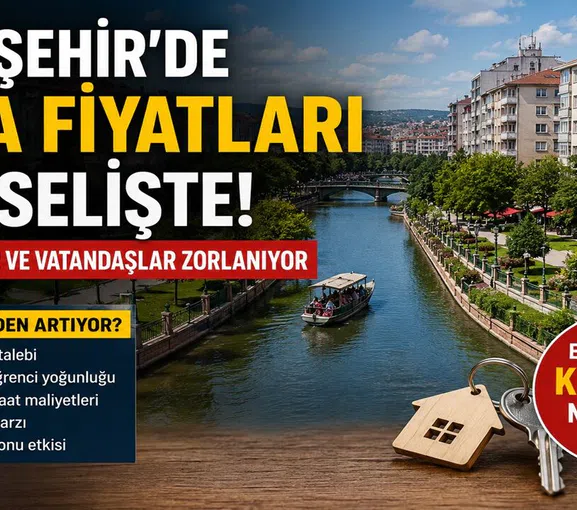Eskişehir'de Kira Fiyatları Yükselişini Sürdürüyor