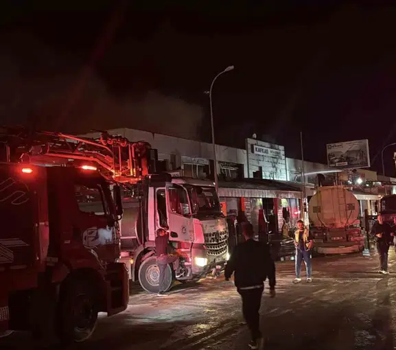 Baksan’da yangın kontrol altına alındı