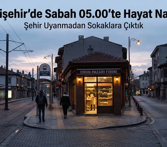 Eskişehir’de Sabah 05.00’te Hayat Nasıl? Şehir Uyanmadan Sokaklara Çıktık