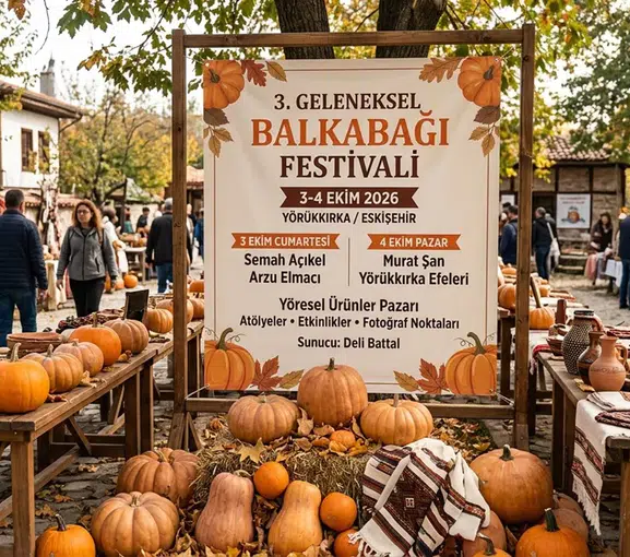 Eskişehir Balkabağı Festivali İçin Geri Sayım Başladı