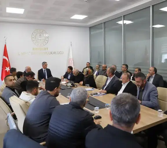 Bayburt'ta taşımalı eğitimde güvenlik ve verimlilik masaya yatırıldı