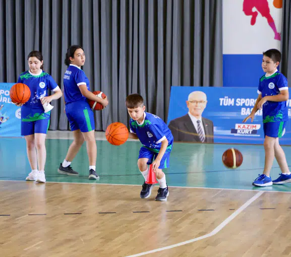 Odunpazarı Belediyesi Kış Dönemi Basketbol Spor Okulu Başlıyor
