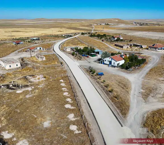 Aksaray'da köy ulaşımında standart yükseldi: İki köy yolu daha asfaltlandı