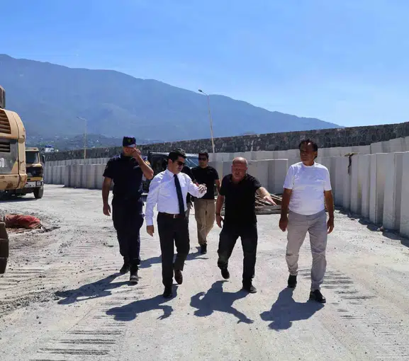 Arsuz'da balıkçılık altyapısı modernize ediliyor: Işıklı Konacık'ta hummalı çalışma