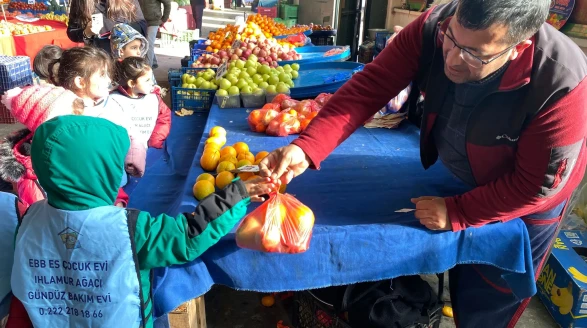 Es Çocuk Evi Öğrencilerinden Yerli Malı Haftası’na Anlamlı Ziyaret