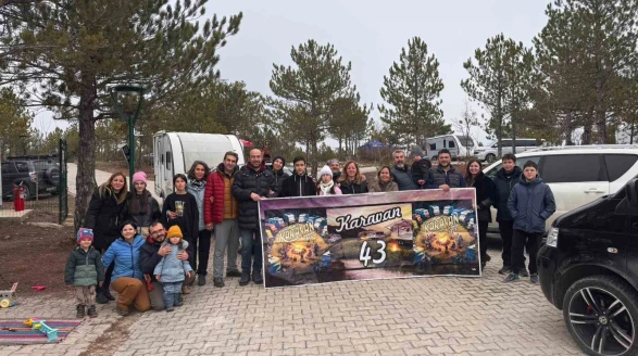 Kütahyalı Karavan Tutkunları Eskişehir’de Bir Araya Geldi