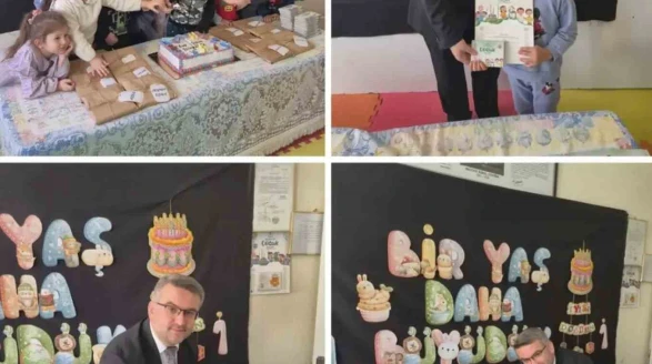 Çifteler’de Minik Öğrenciler İçin “Bir Yaş Daha Büyüdüm” Programı