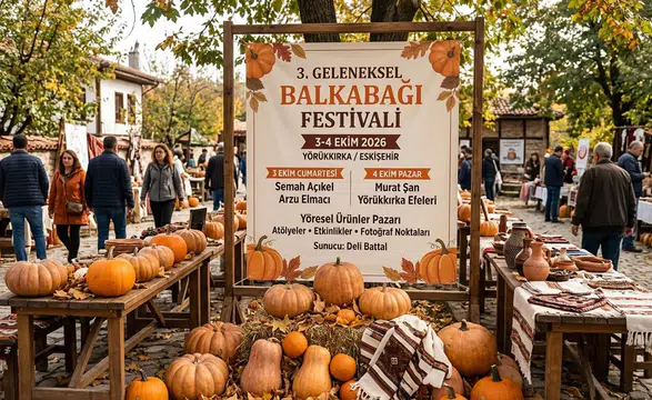 Eskişehir Balkabağı Festivali İçin Geri Sayım Başladı
