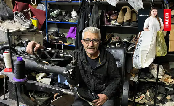 Yeni Ayakkabı Alamayan Çareyi Tamirde Buluyor