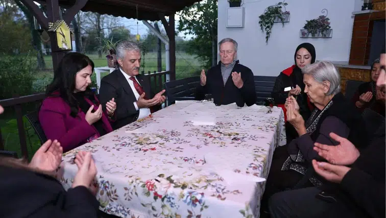 Vali Mehmet Makas’tan şehit Ufuk Baysan’ın ailesine vefa ziyareti