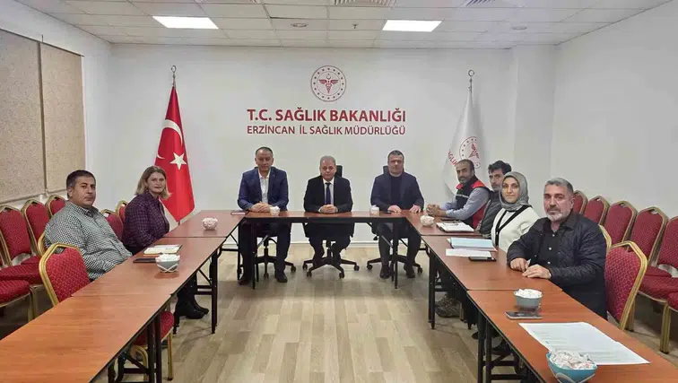 Erzincan Sağlık Müdürlüğü'nde İş Güvenliği İçin Yeni Yol Haritası Belirlendi