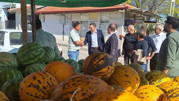 AK Partili Ahmet Kılıç Selendi'de saha mesaisine çıktı
