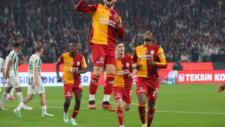 Galatasaray Konya deplasmanında gol şov yaptı: Liderlik koltuğu sağlamlaştı